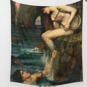 “The Siren” by John William Waterhouse Tapestry